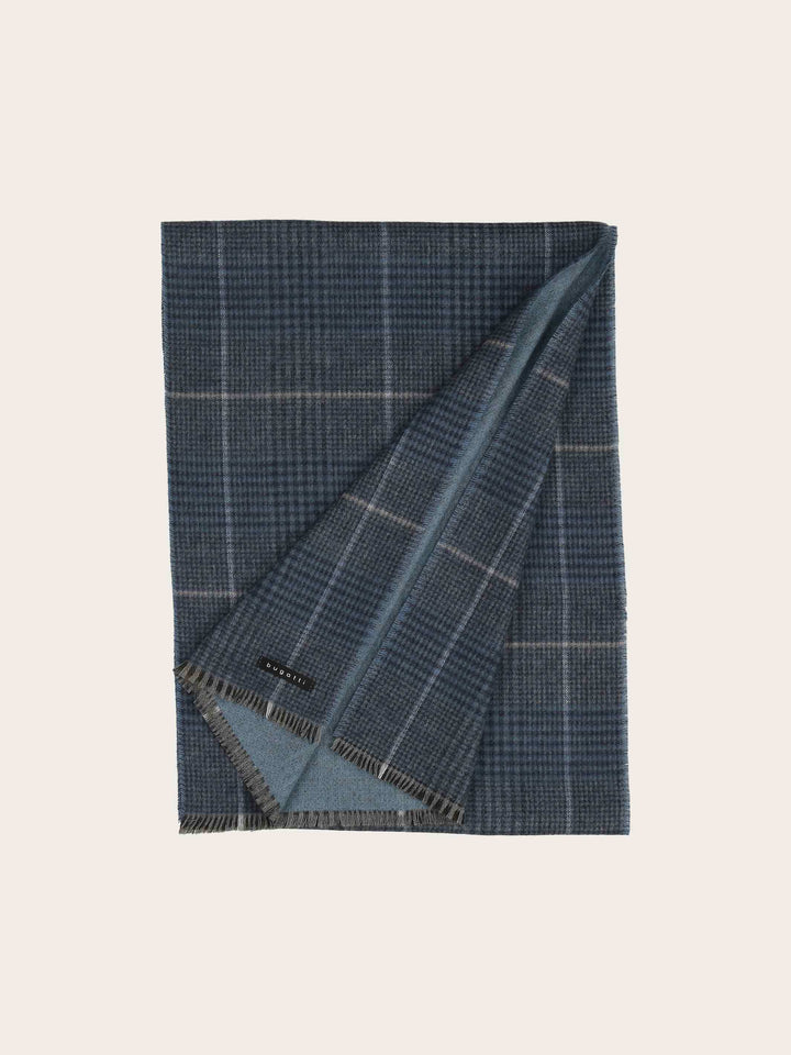 bugatti Doubleface-Schal mit Glencheck-Karo