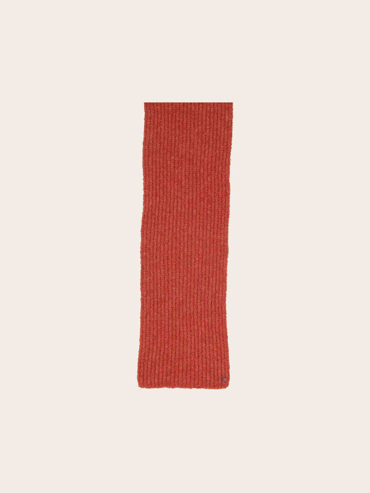 Kuscheliger gerippter Strickschal