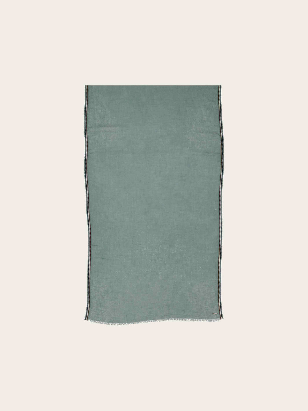 Leichter bugatti Schal mit bugatti-Flag-Rand