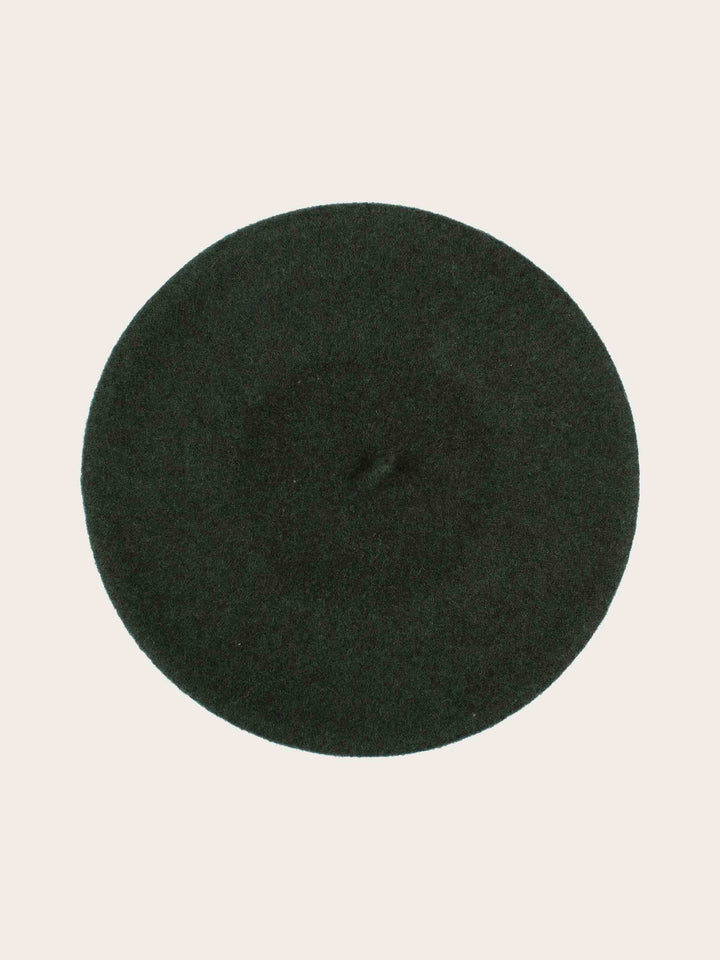 Klassische Loevenich Baskenmütze aus reiner Wolle