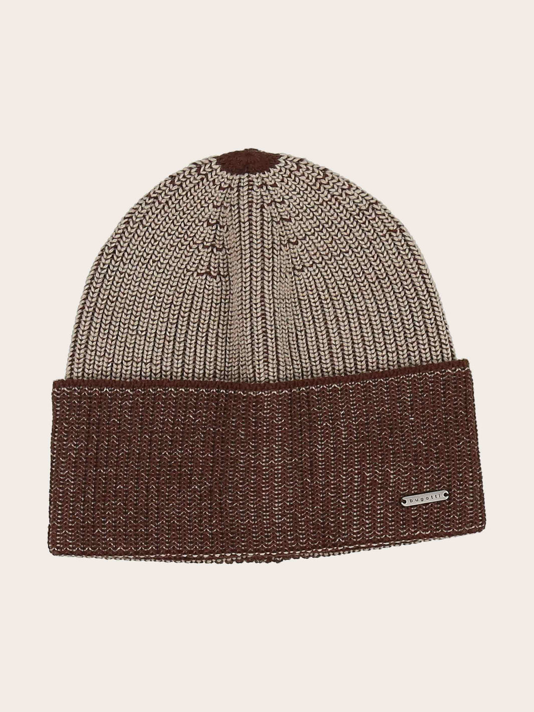 bugatti Geschenkset Beanie und Raschelschal mit klassichem Karo aus Polyacryl