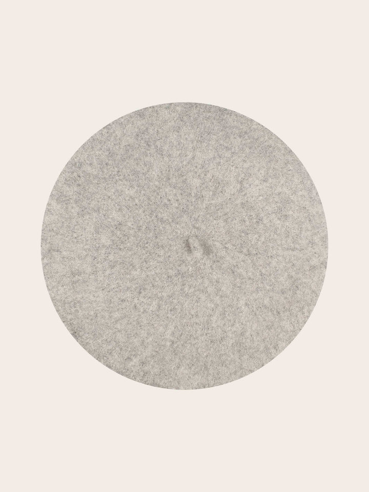 Klassische Loevenich Baskenmütze aus reiner Wolle