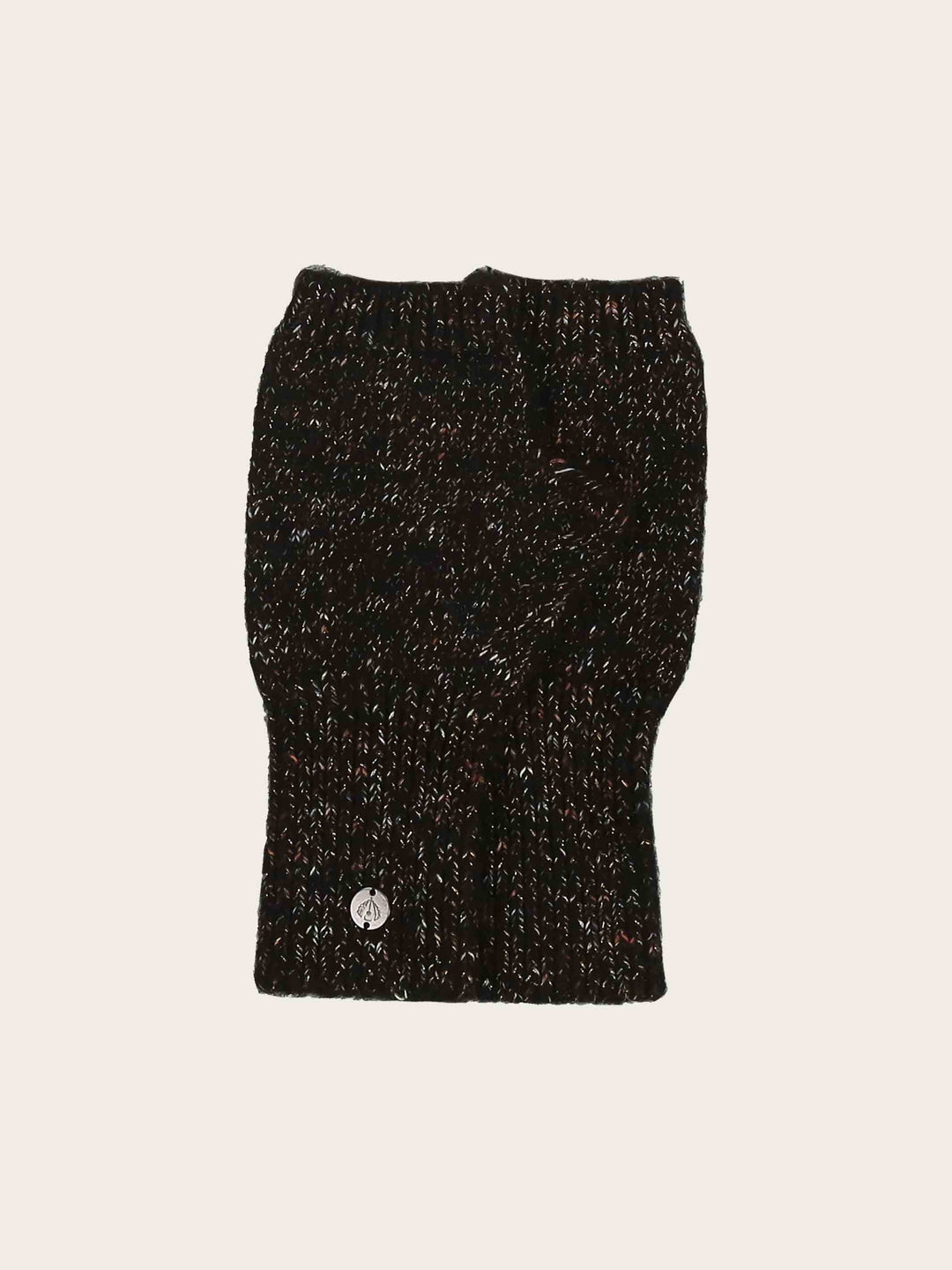 Gestrickte Stulpen mit Glitzer-Effekt