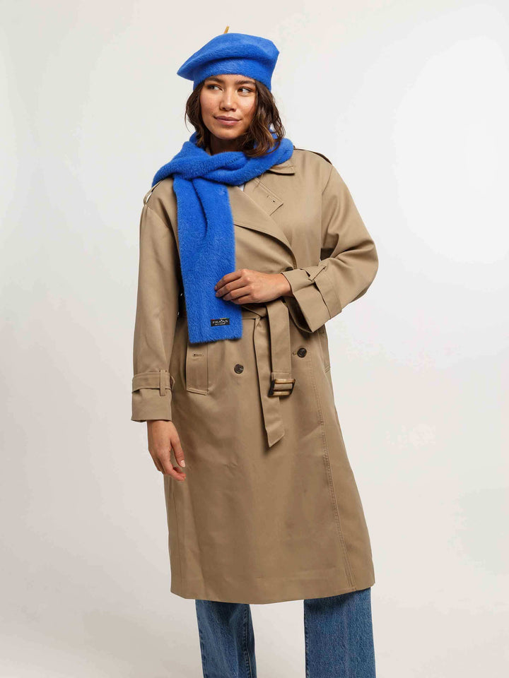 Schmaler kuscheliger Cashmink-Schal