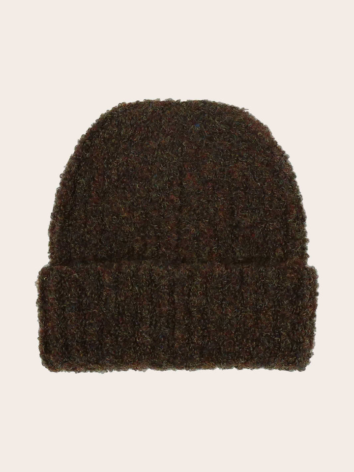 Kuschelige gerippte Strickmütze