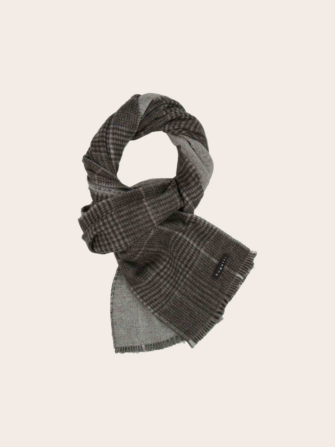 bugatti Doubleface-Schal mit Glencheck-Karo