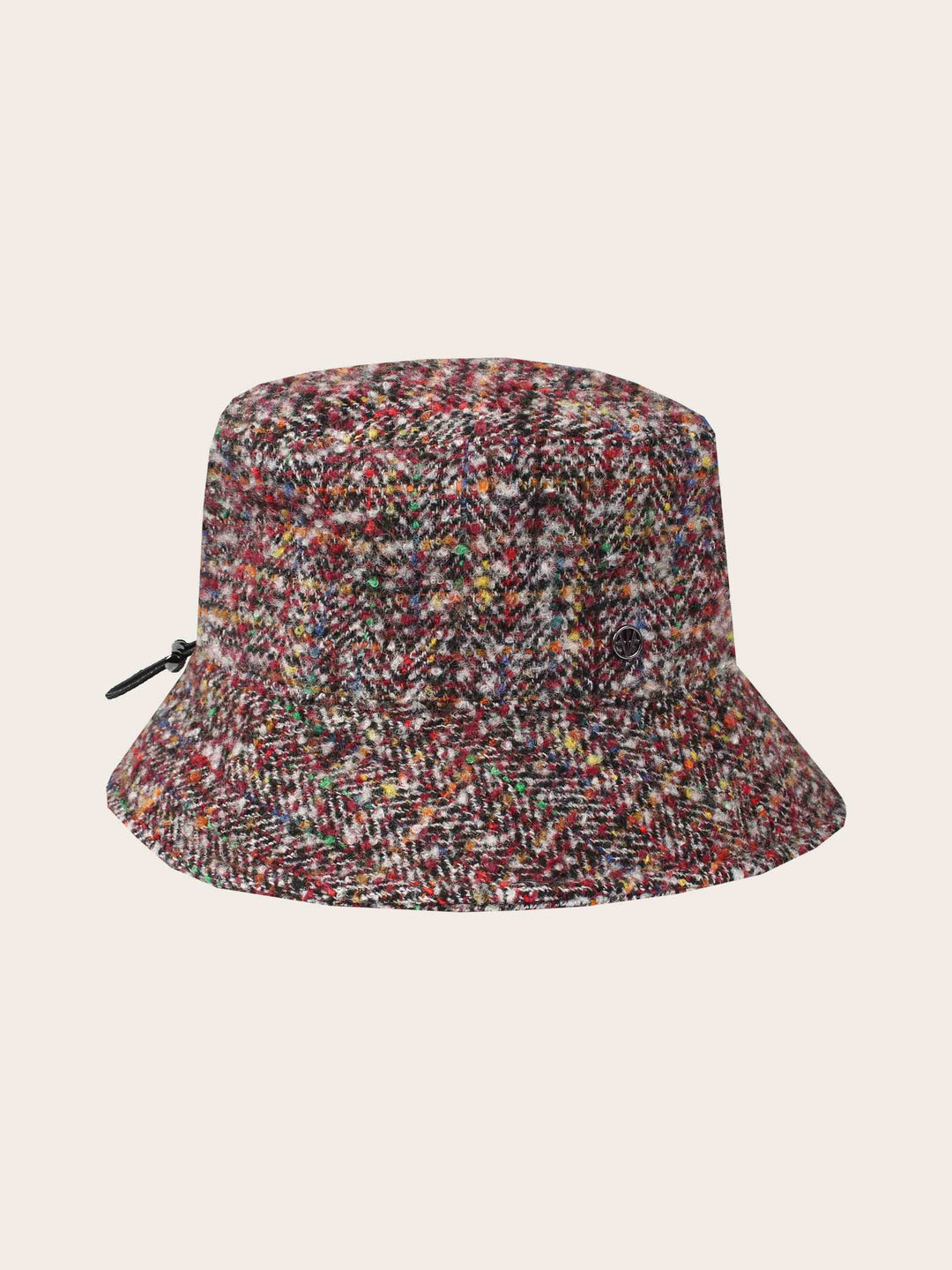 Gefütterter Loevenich Bucket Hat mit buntem Karomuster