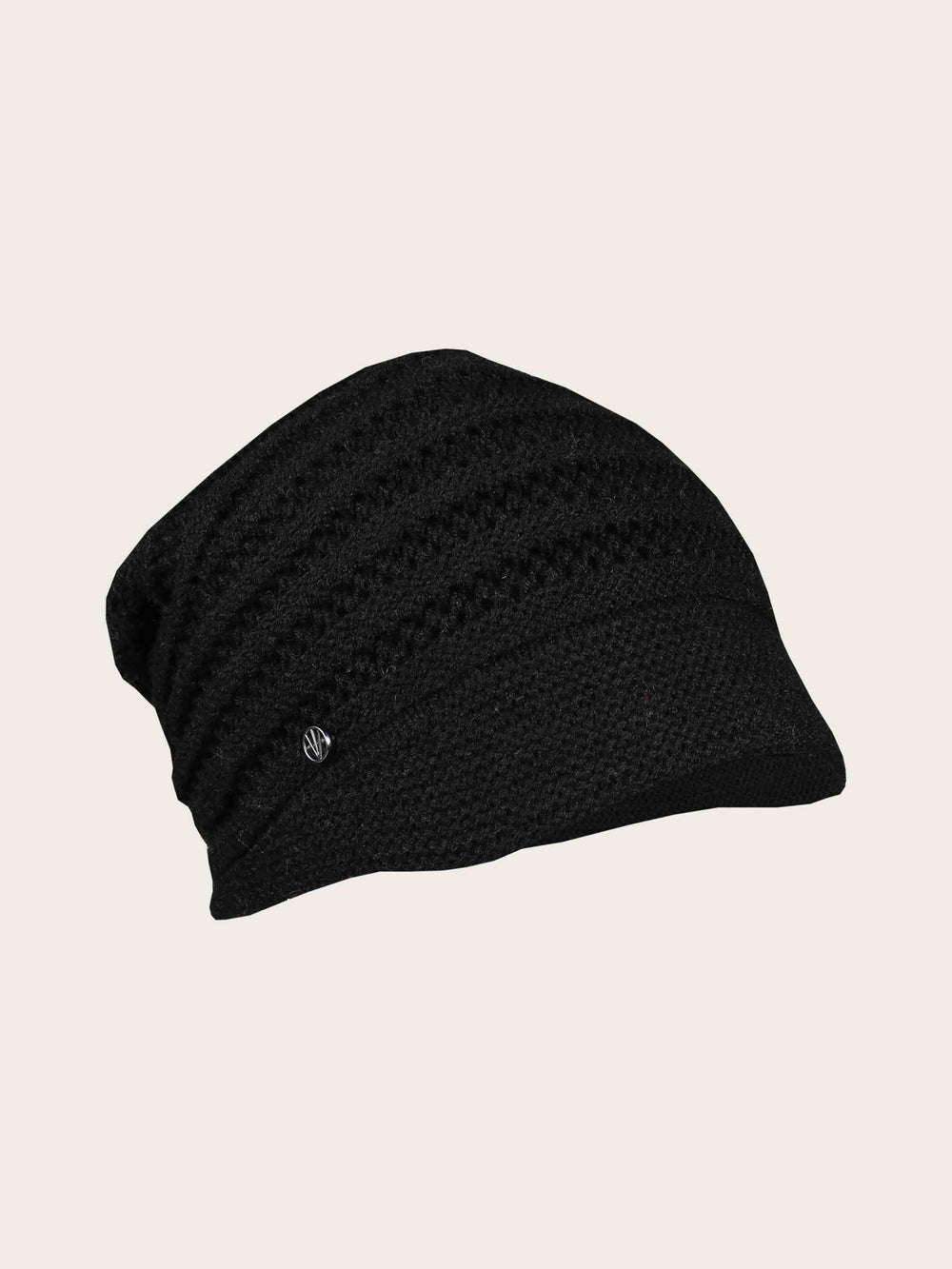 Breit gerippte Loevenich Mütze mit kleinem Schirm