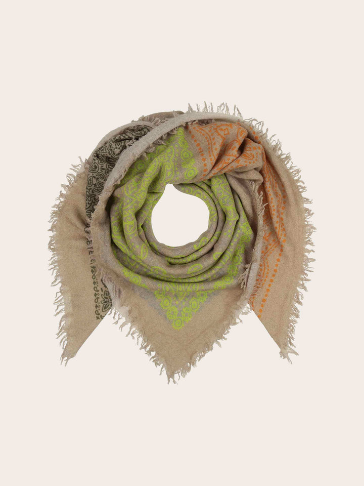 Tuch im Paisley-Design aus reiner Wolle