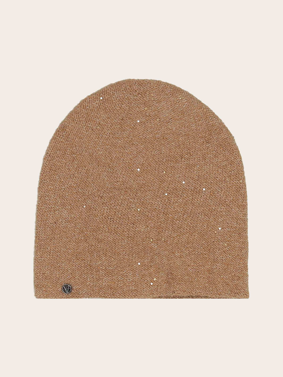 Schlichte Loevenich Beanie mit Glitzer
