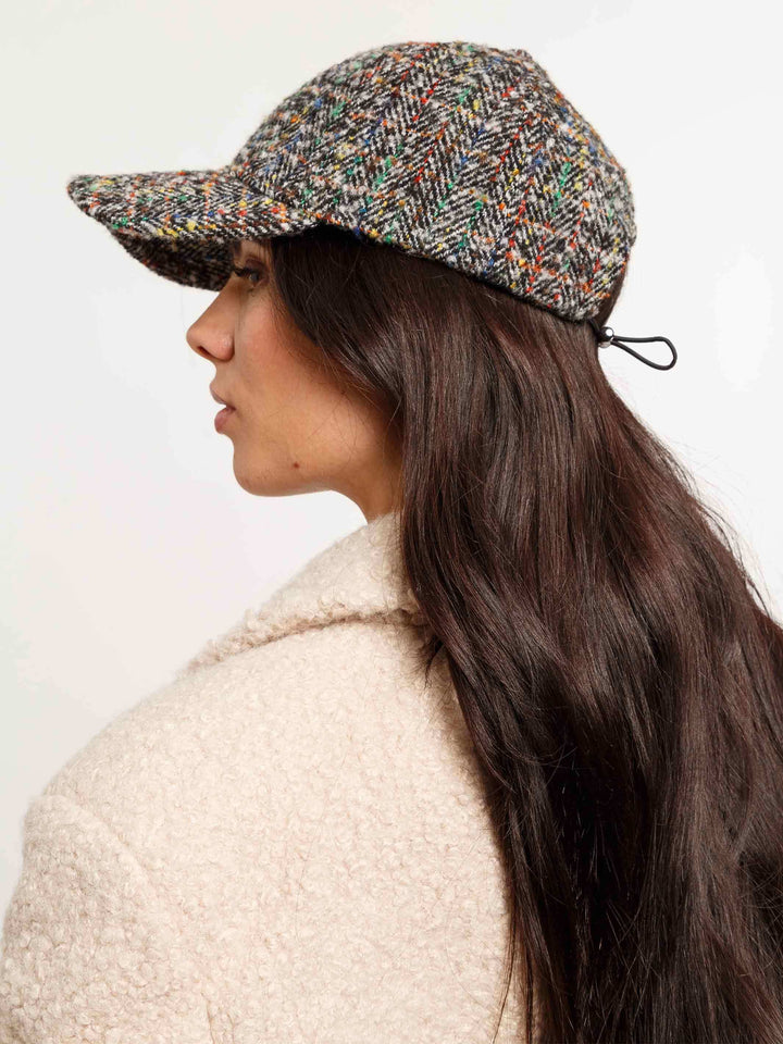 Loevenich Baseballkappe mit buntem Karo-Design