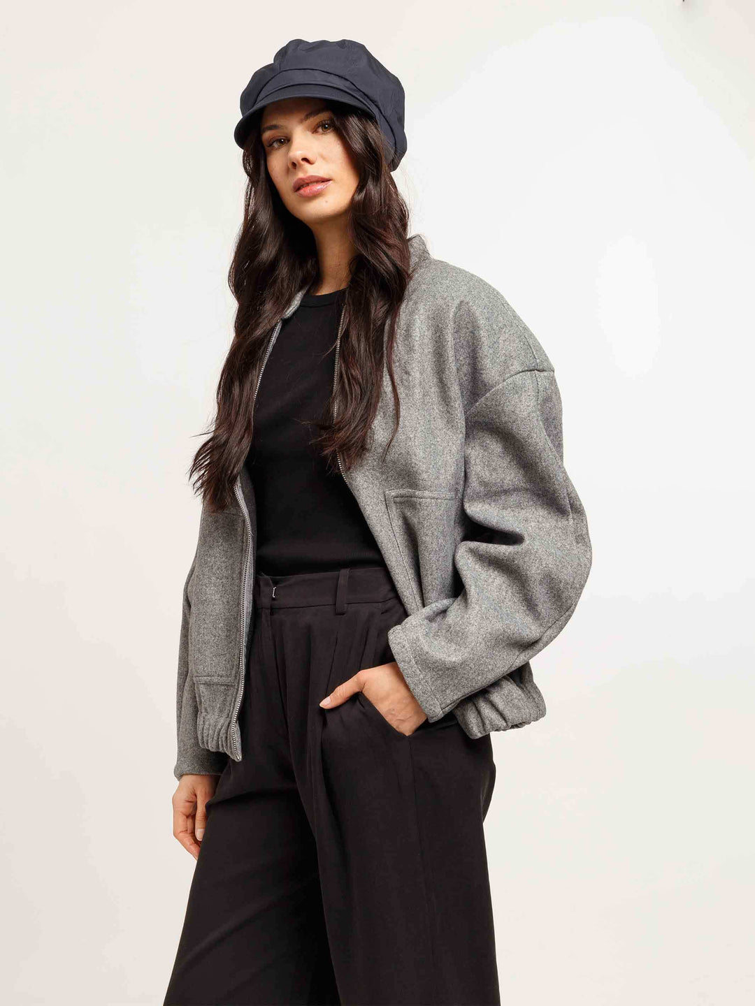 Wasserabweisende Loevenich Ballonmütze mit warmem Innenfutter