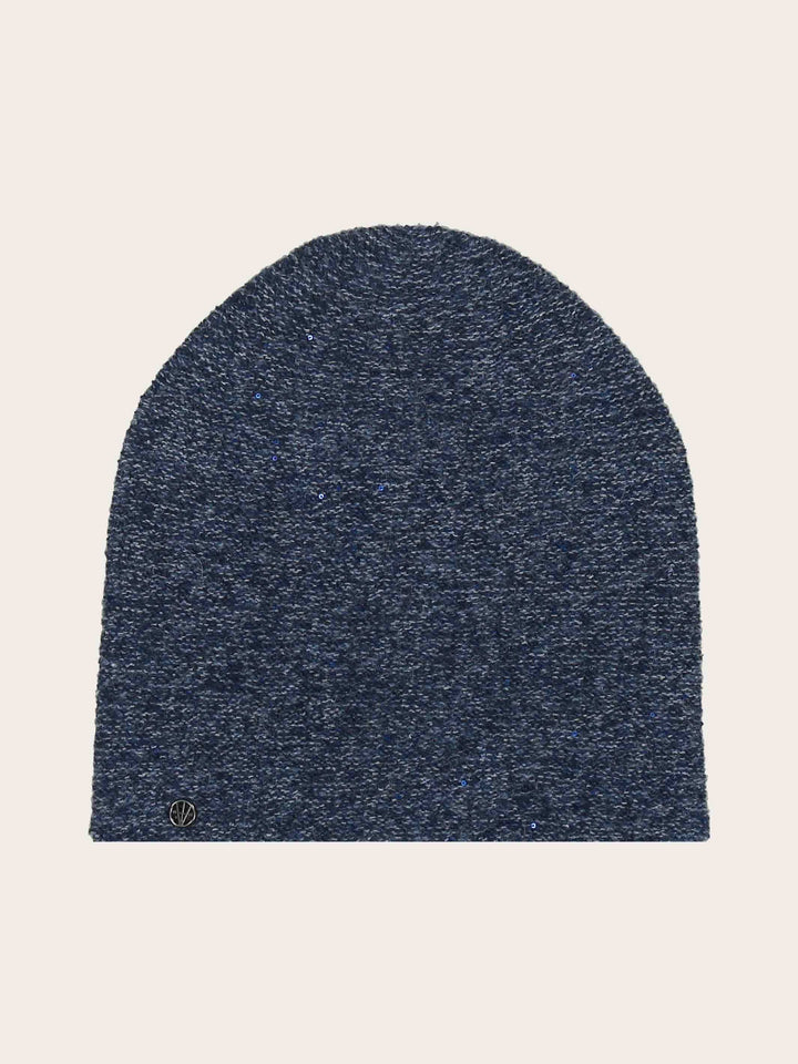 Schlichte Loevenich Beanie mit Glitzer