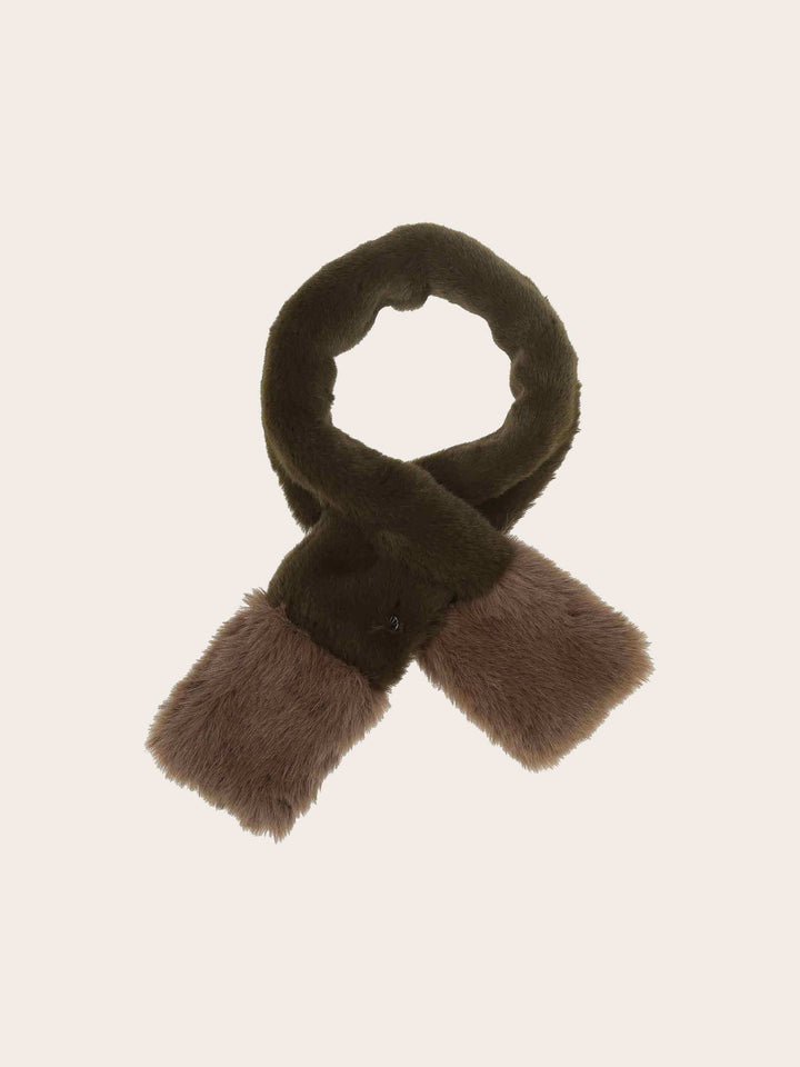 Loevenich Schal aus Kunstfell mit nicht sichtbarem Loch