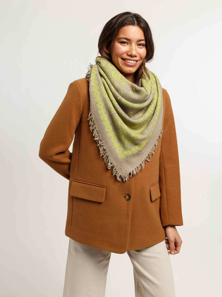 Tuch im Paisley-Design aus reiner Wolle