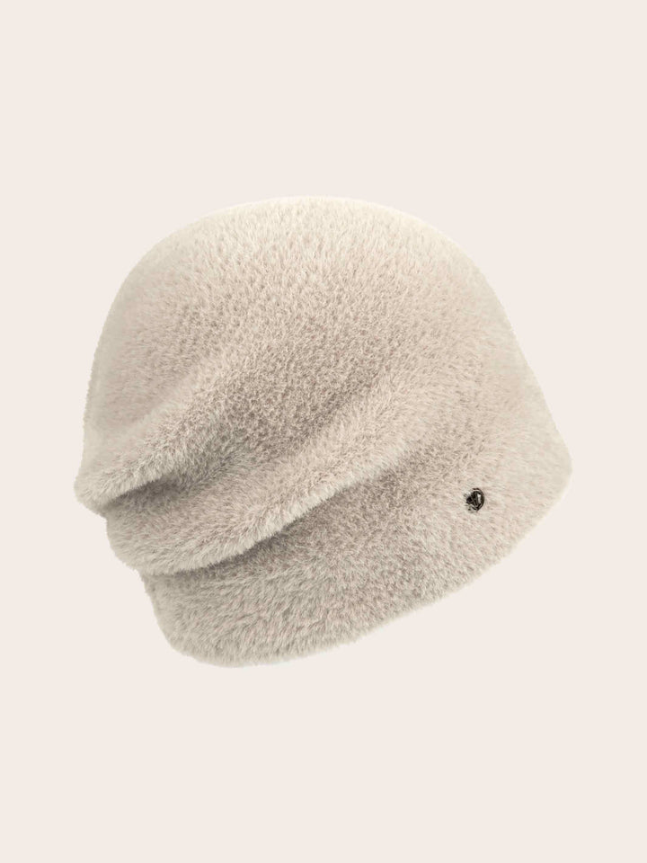 Weiche Loevenich Beanie mit gefaltetem Rücken