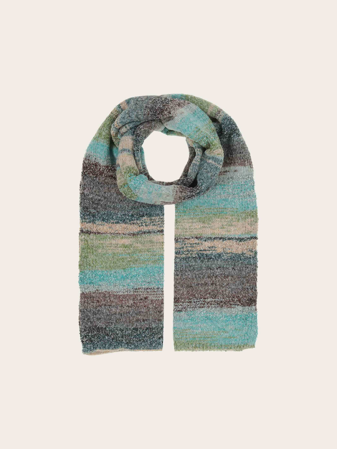 Loevenich Schal mit buntem Strickmuster