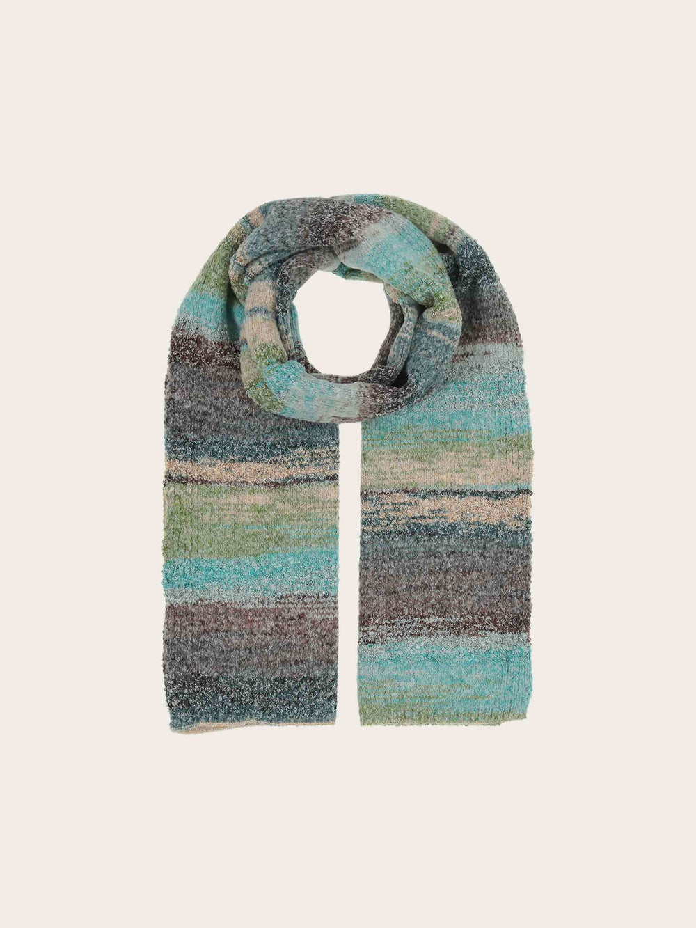 Loevenich Schal mit buntem Strickmuster