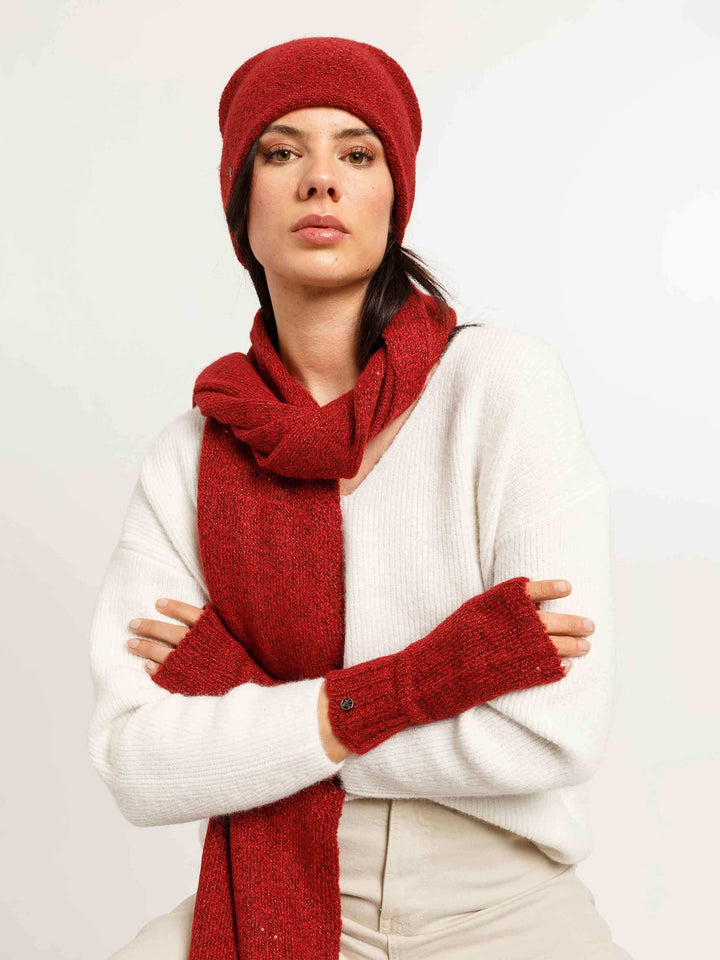 Loevenich Handstulpen mit Glitzer