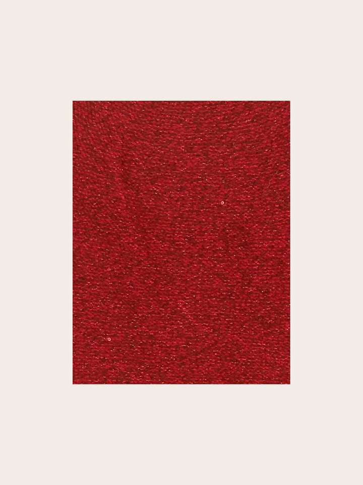 Schlichte Loevenich Beanie mit Glitzer