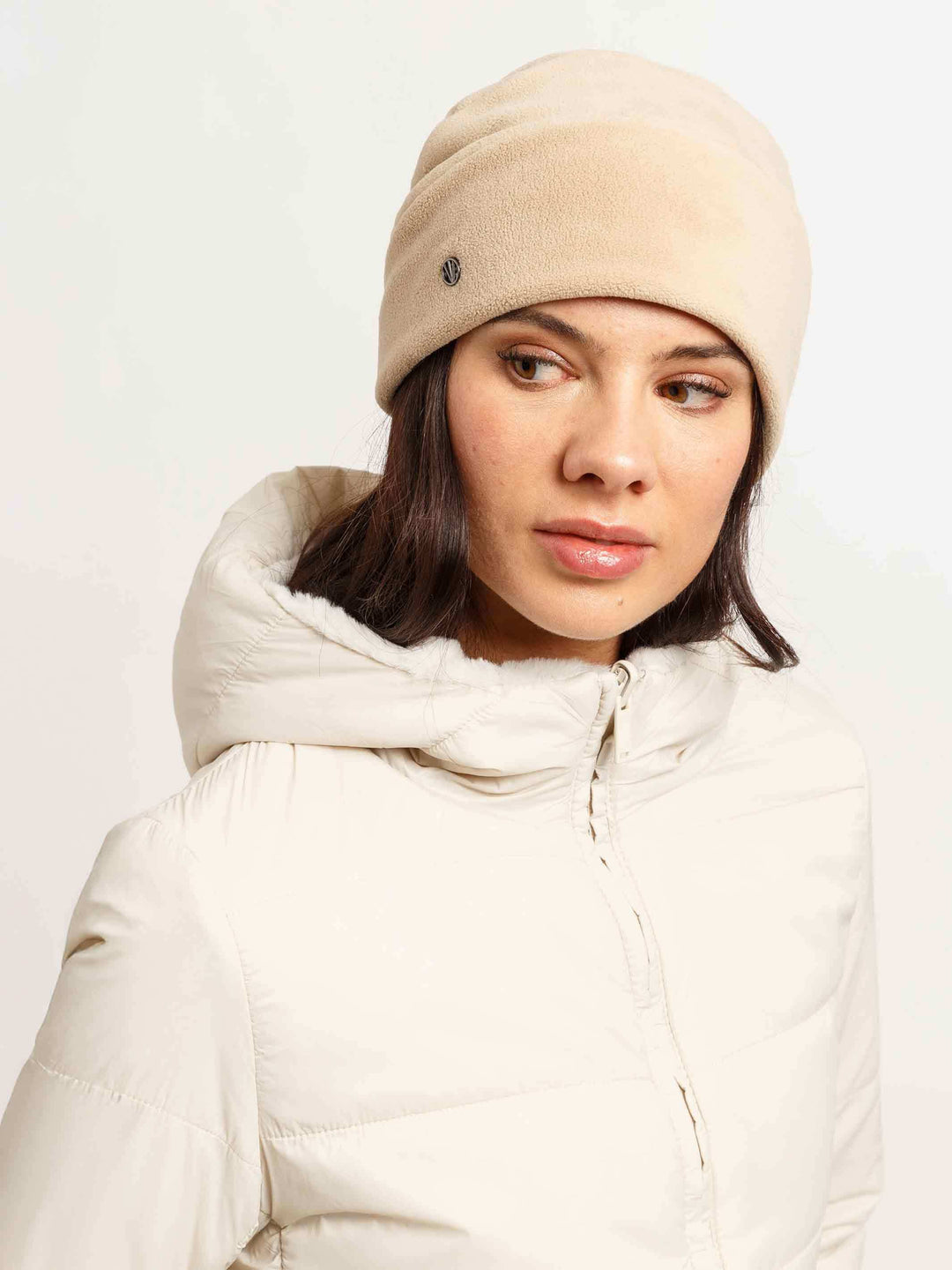 Weiche Loevenich Beanie aus Polar Soft mit Raffung