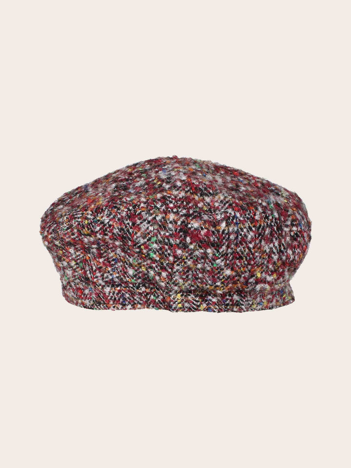 Loevenich Kapitänsmütze mit buntem Karo-Muster