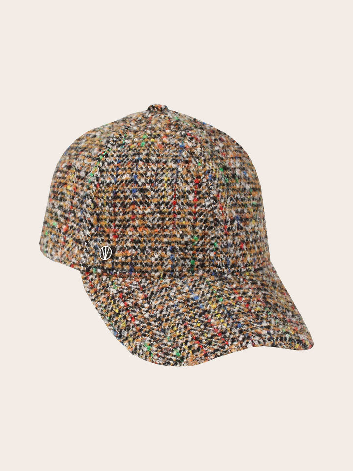 Loevenich Baseballkappe mit buntem Karo-Design