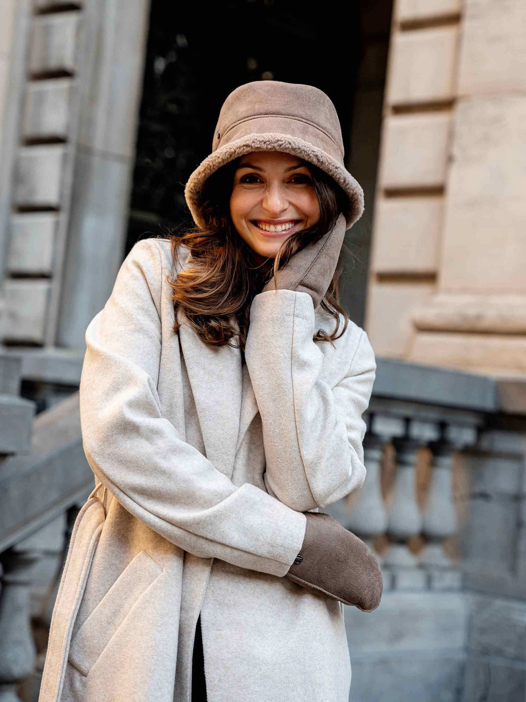 Loevenich Handschuhe aus Kunstleder
