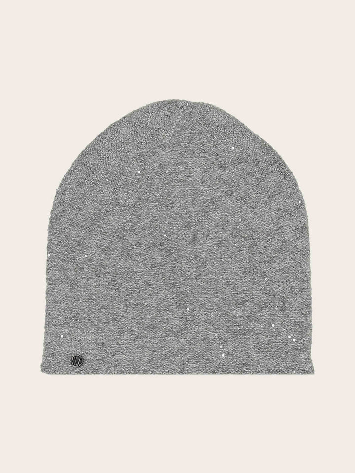 Schlichte Loevenich Beanie mit Glitzer