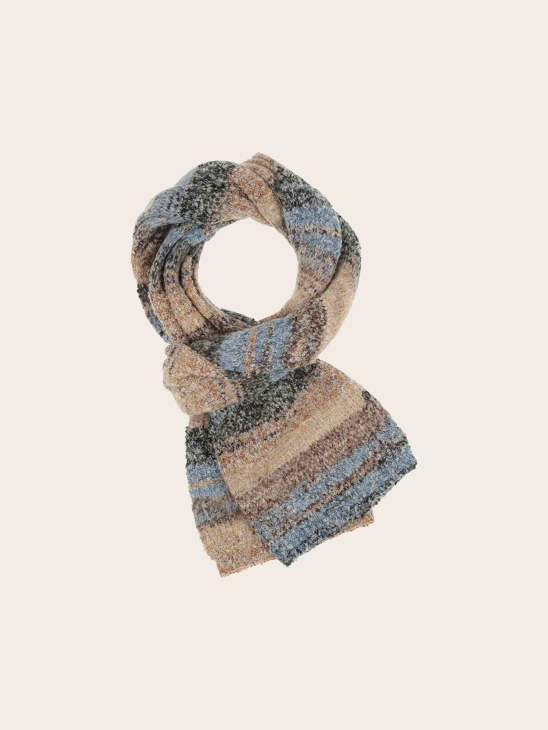 Loevenich Schal mit buntem Strickmuster