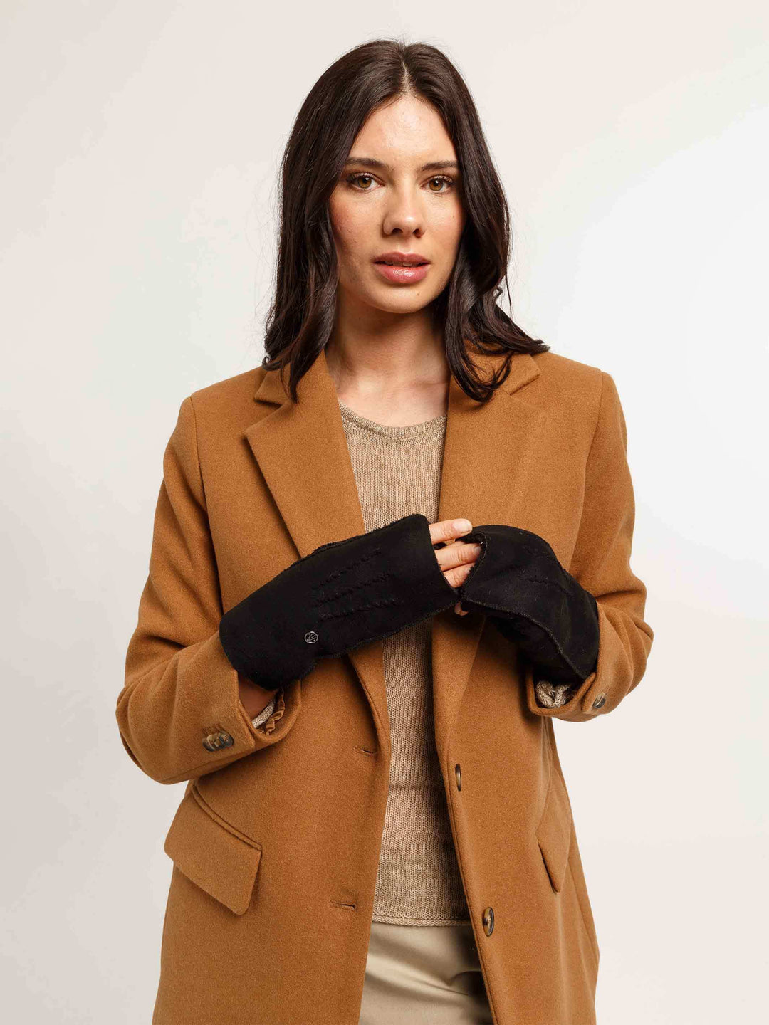 Loevenich Handstulpen aus Kunstleder