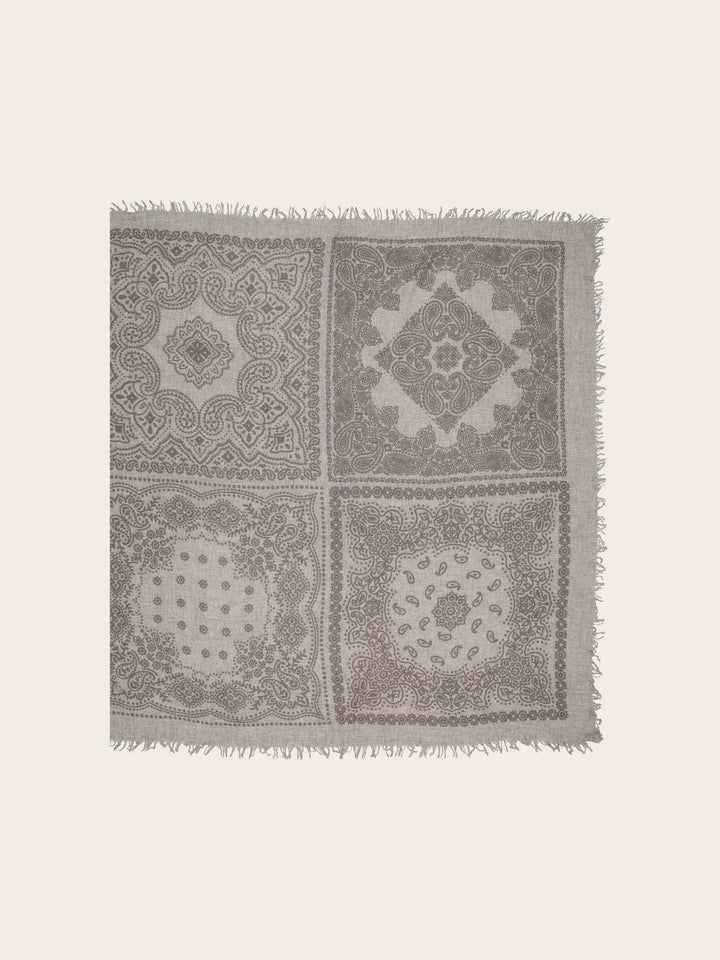 Tuch im Paisley-Design aus reiner Wolle
