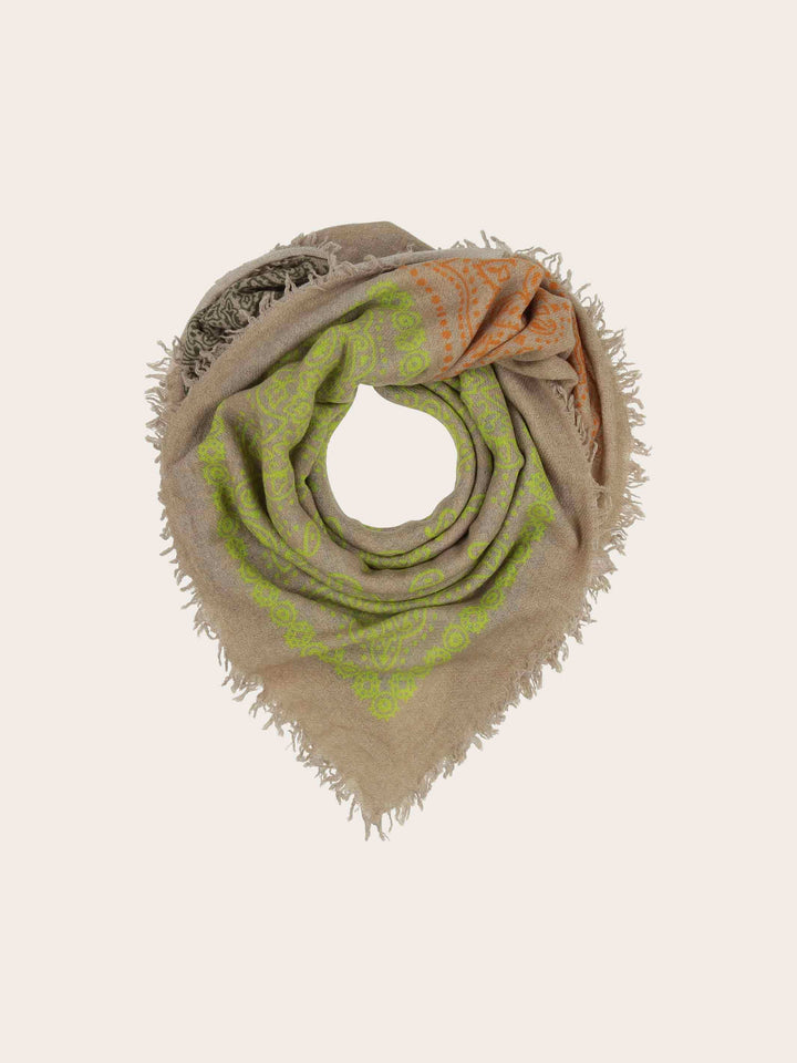 Tuch im Paisley-Design aus reiner Wolle