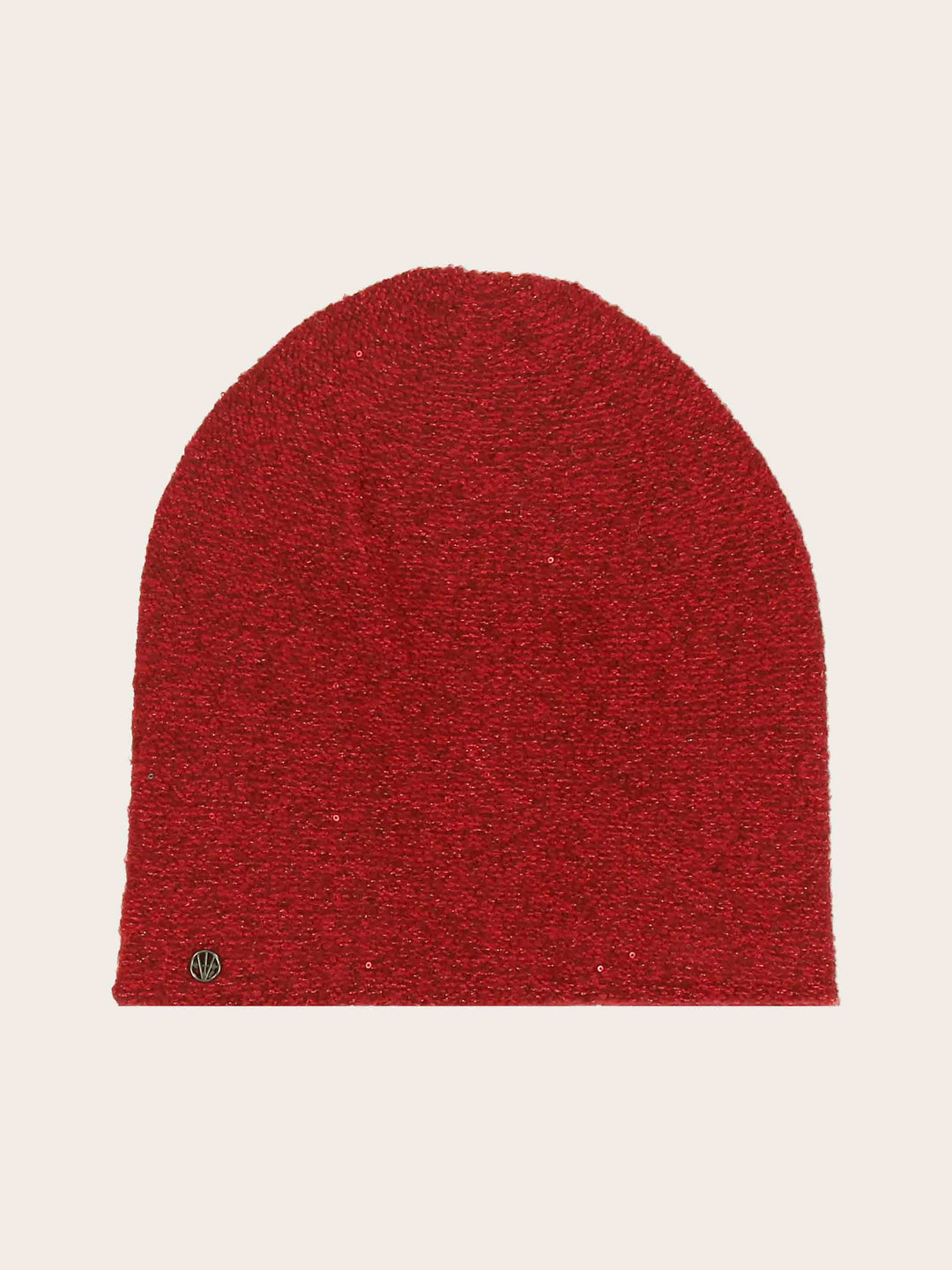 Schlichte Loevenich Beanie mit Glitzer