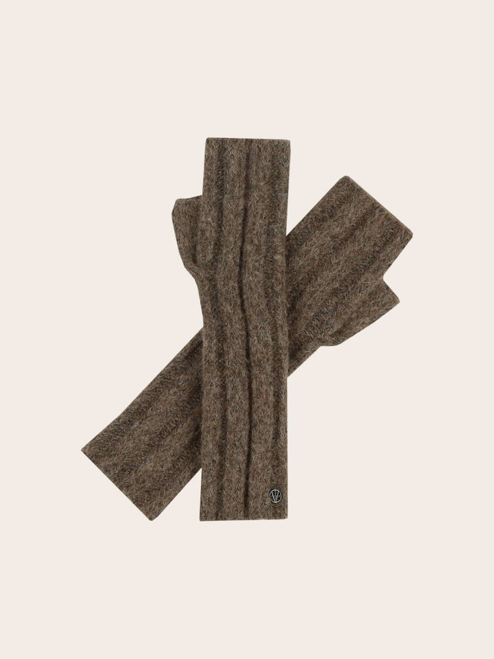 Gestrickte Loevenich Handstulpen
