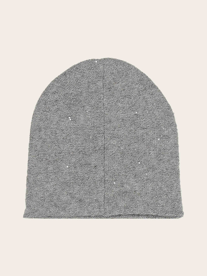Schlichte Loevenich Beanie mit Glitzer