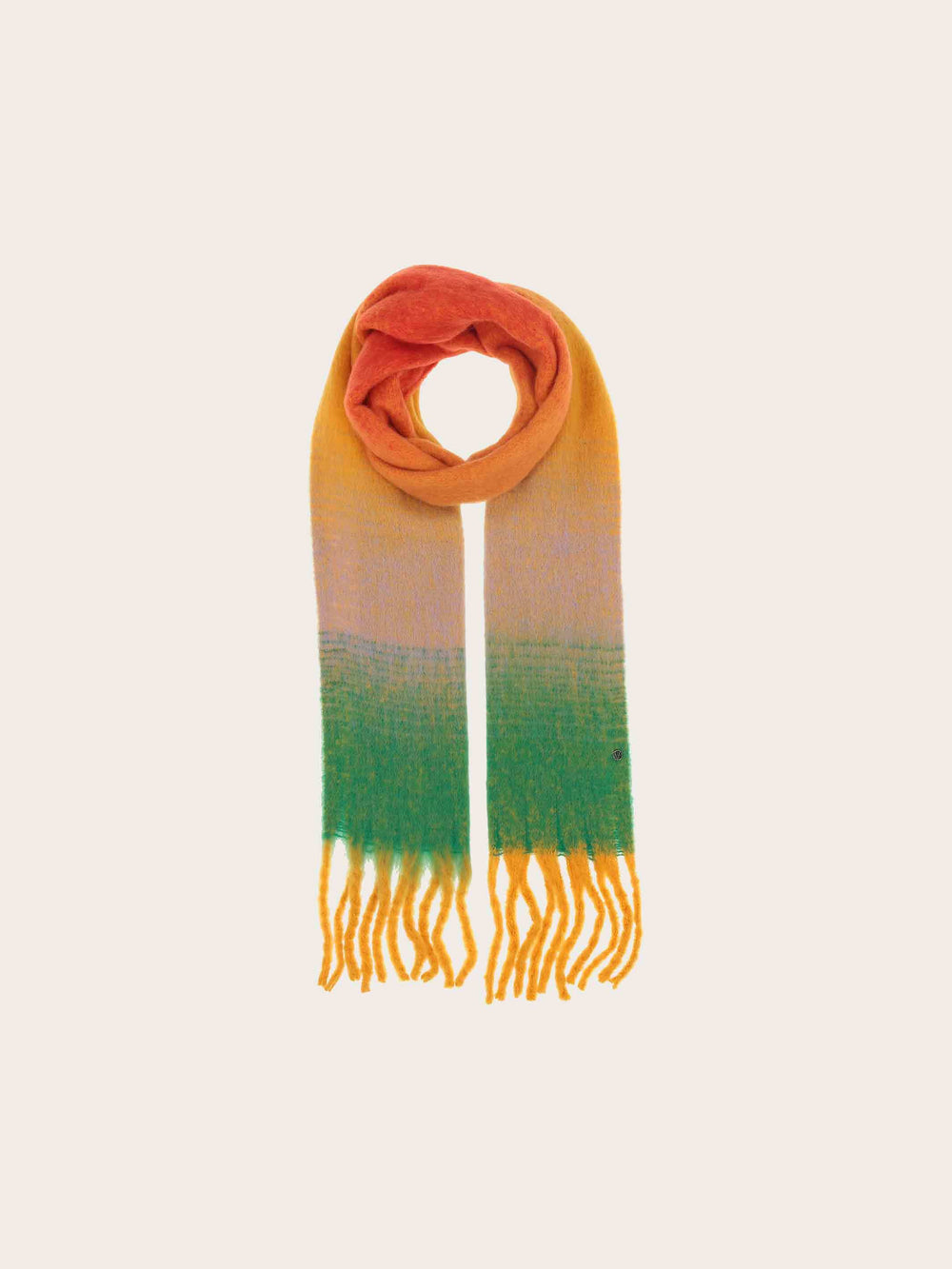 Loevenich Schal in Multicolour mit Fransen