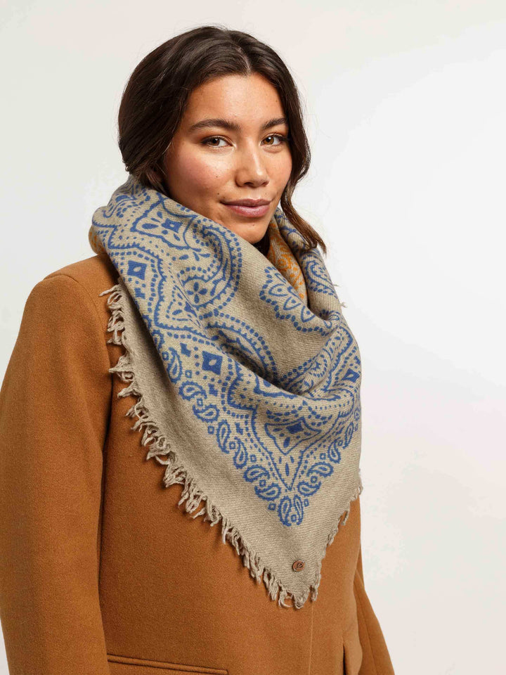 Tuch im Paisley-Design aus reiner Wolle