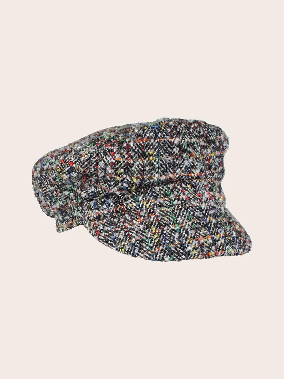 Loevenich Kapitänsmütze mit buntem Karo-Muster
