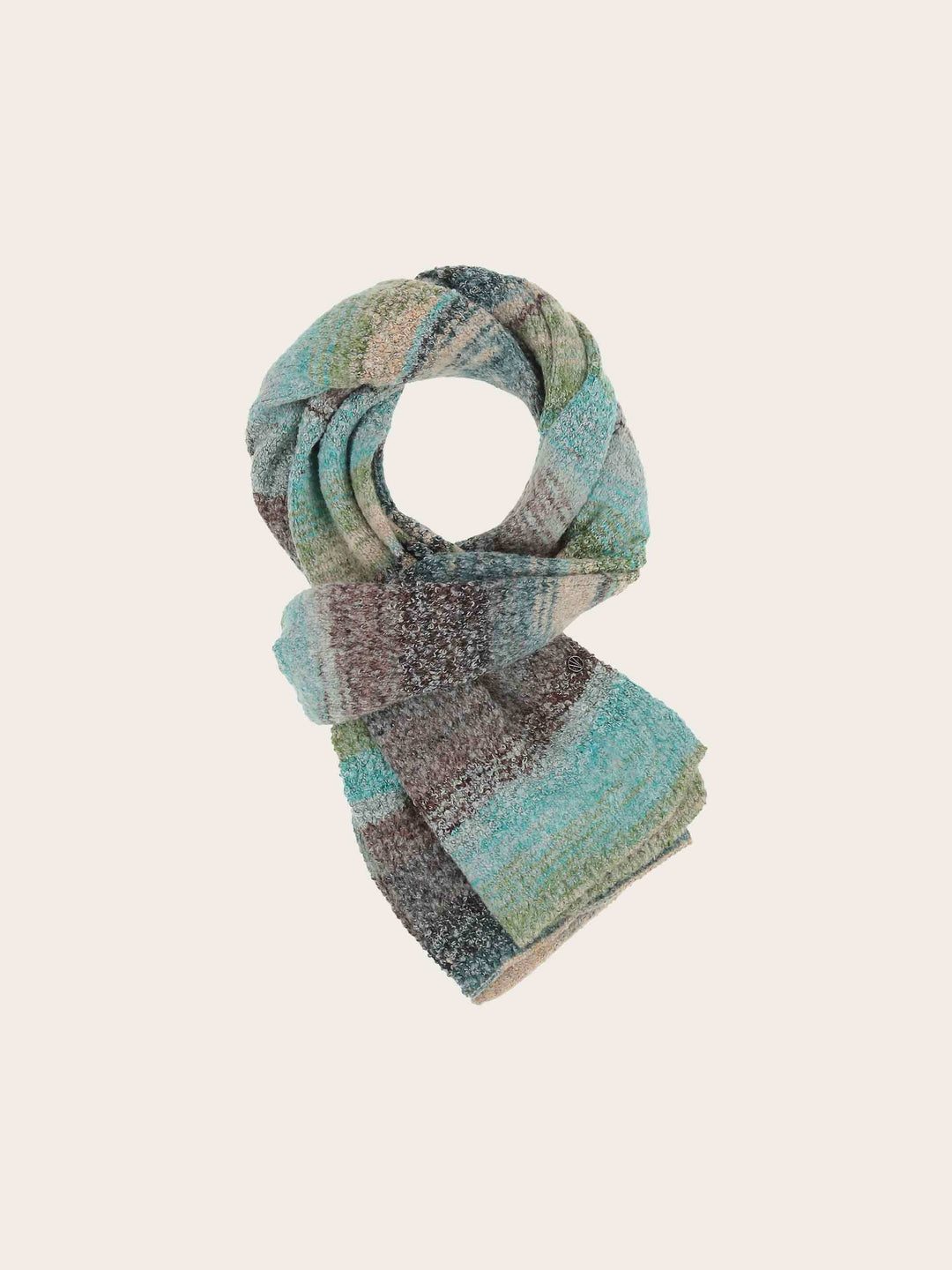 Loevenich Schal mit buntem Strickmuster