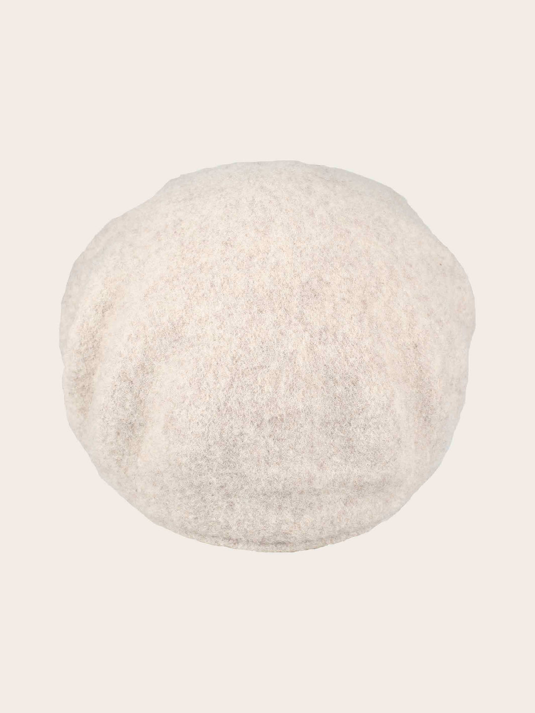 Einfarbige Loevenich Baker Boy Kappe aus reiner Wolle