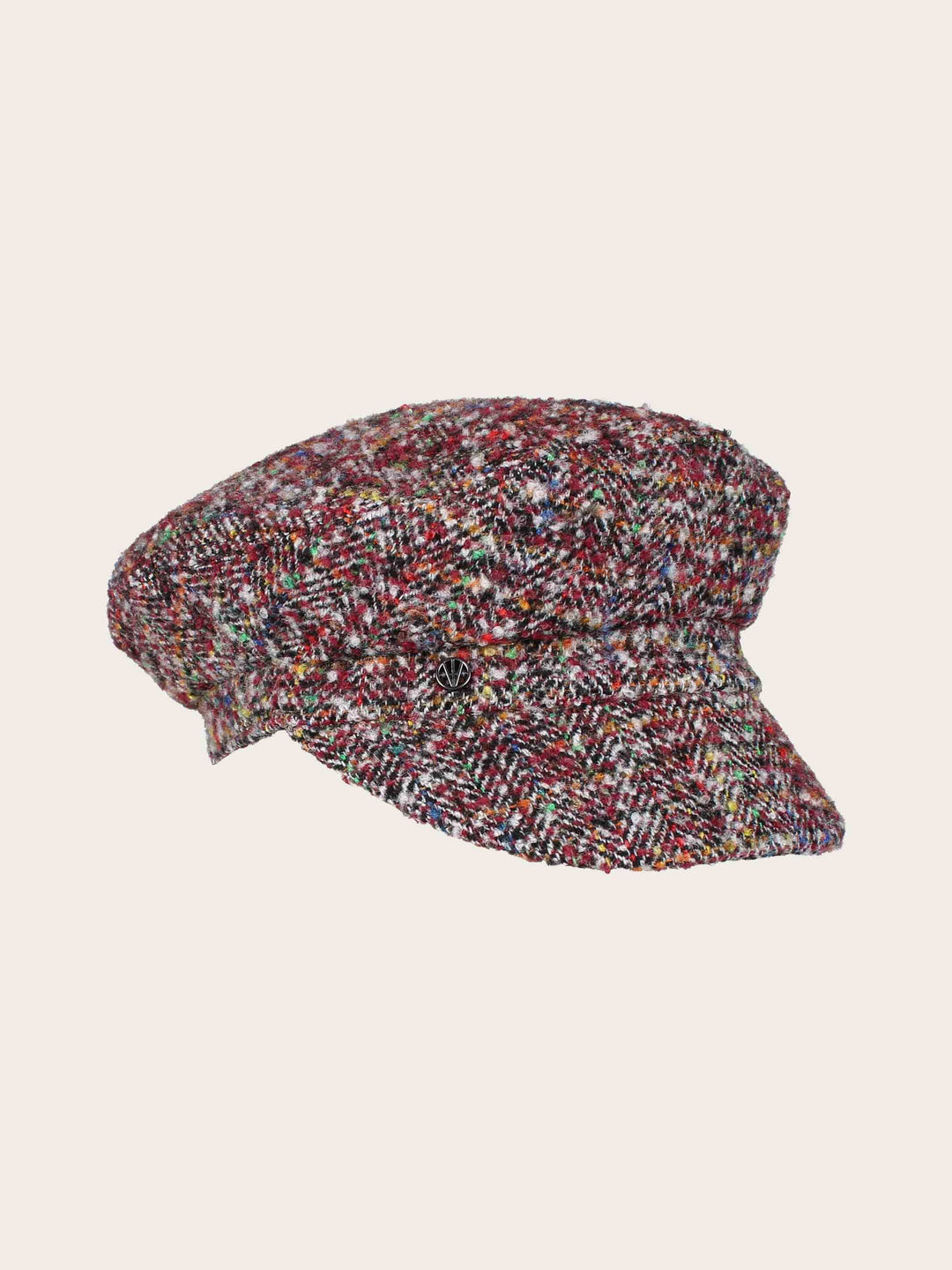 Loevenich Kapitänsmütze mit buntem Karo-Muster