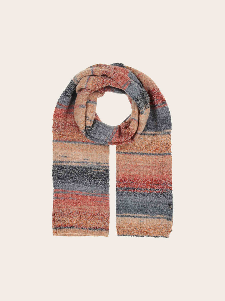 Loevenich Schal mit buntem Strickmuster