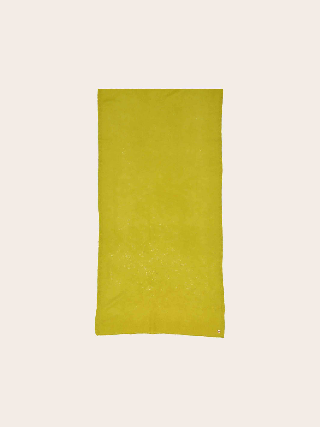 Einfarbiger Strickschal aus reiner Wolle