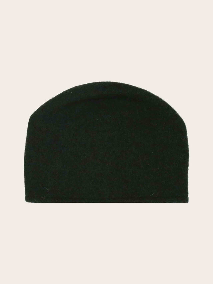 Loevenich Beanie aus Wolle mit gefaltetem Rücken