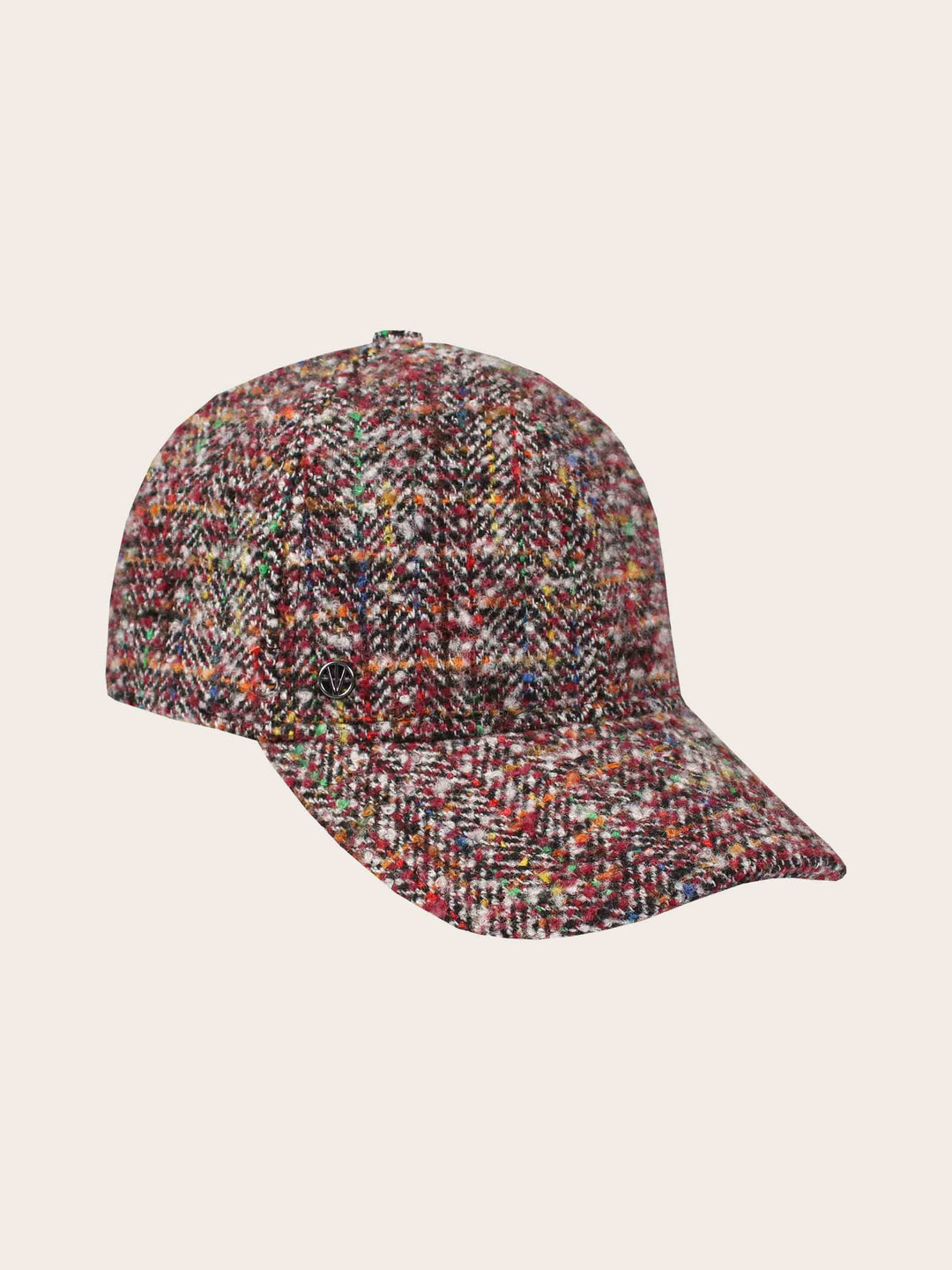 Loevenich Baseballkappe mit buntem Karo-Design