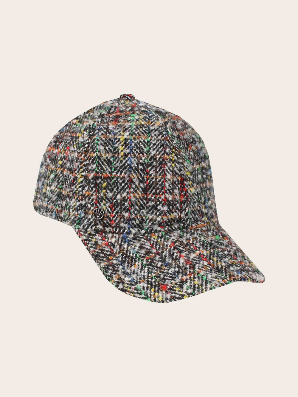 Loevenich Baseballkappe mit buntem Karo-Design