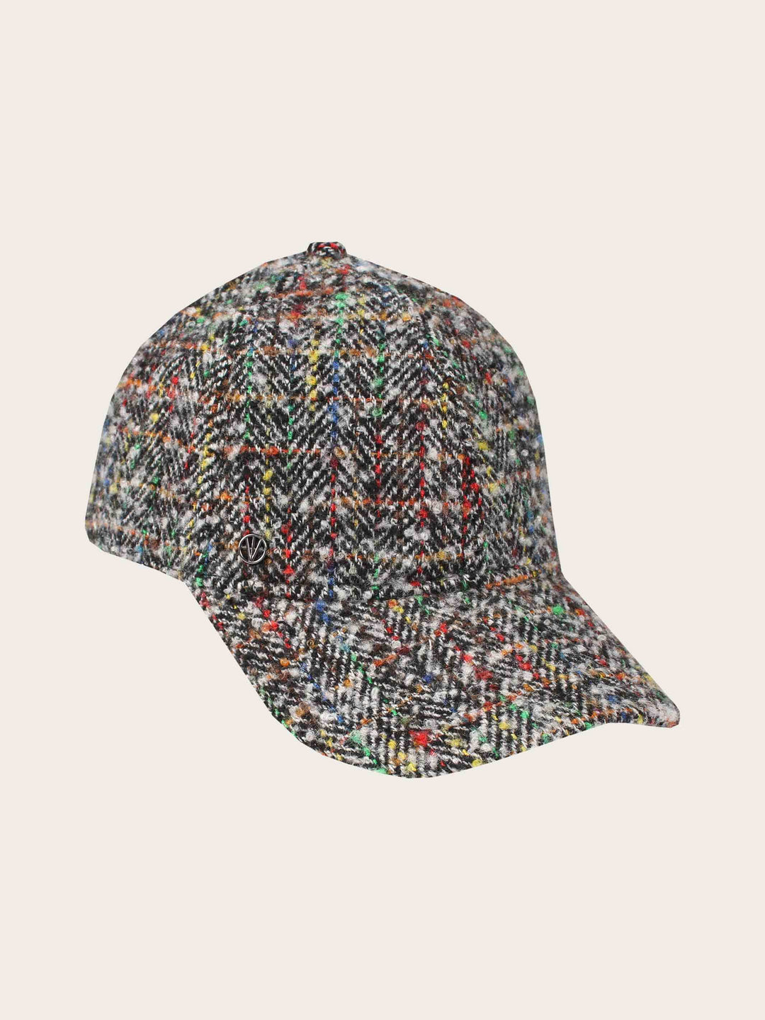 Loevenich Baseballkappe mit buntem Karo-Design