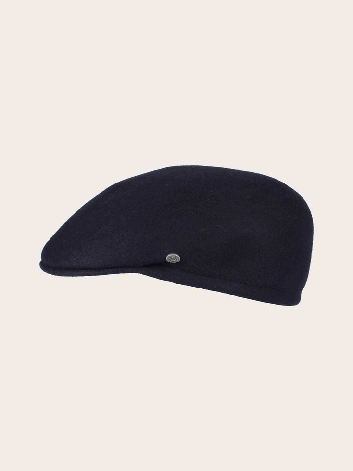 Wasserabweisende Filz-Flatcap