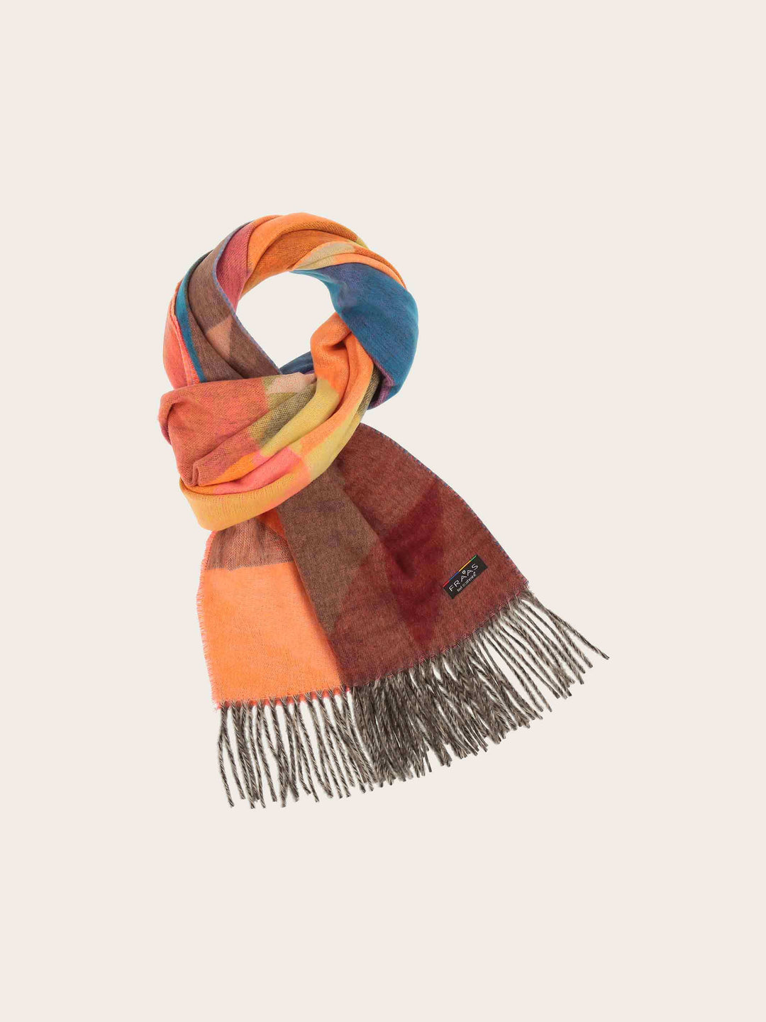 Cashmink-Schal mit geometrischem Design